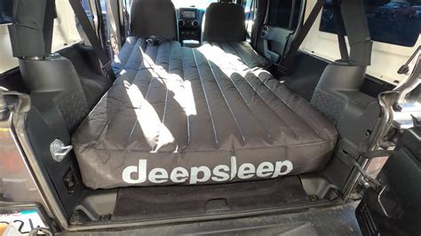 Deepsleep Air Mattress For Jeeps Youtube