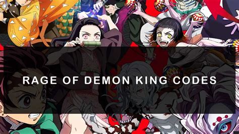 Code Rage Of Demon King Demon Slayer Mobile M I Nh T