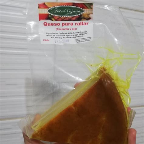 Fetén vegano Queso para rallar sabor Cúrcuma y Ajo Review abillion