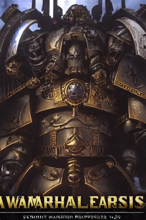 Warhammer K God Emperor Armor Anthropomorphic Stable Diffusion