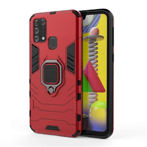 Etui Do Samsung Galaxy M31 Wojskowa Ochrona Przed Upadkiem Kickstand Na