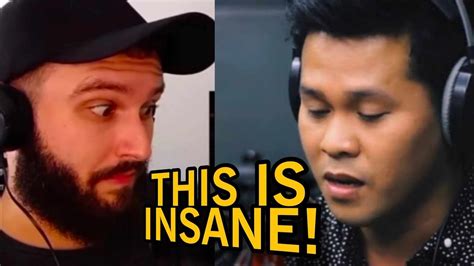 HE IS NOT FROM THIS WORLD Reaction To Marcelito Pomoy Sings The Prayer