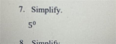 solved  simplify  cheggcom