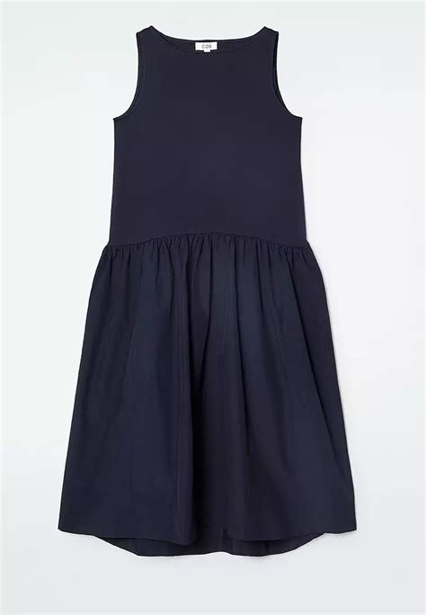 Buy Cos Voluminous Sleeveless Midi Dress Online Zalora Malaysia