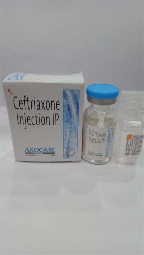 Ceftriaxone Injection Ip Axocare Gm Prescription Packaging Type