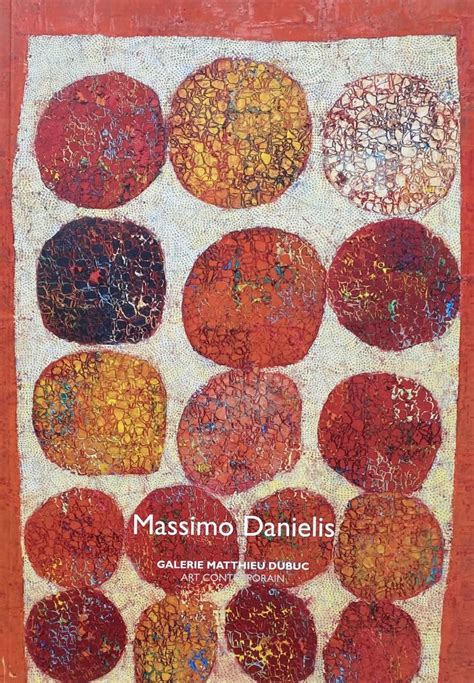 Catalogue Massimo Danielis Galerie Matthieu Dubuc