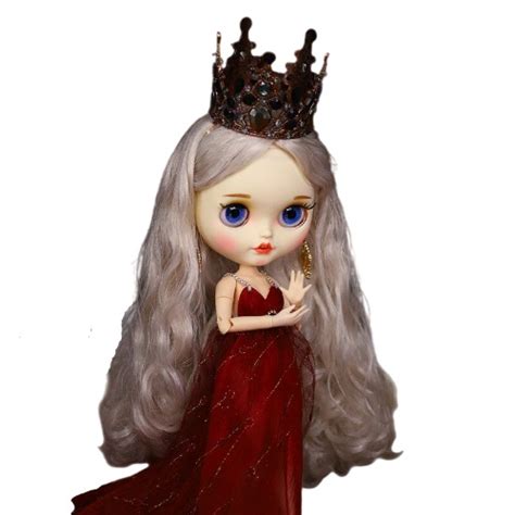 Val Rie Premium Custom Neo Blythe Poup E Aux Cheveux Roses La Peau