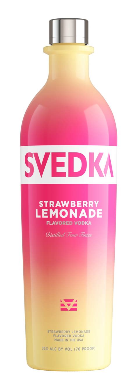 SVEDKA Strawberry Lemonade Flavored Vodka 70 Proof 750 Ml Shipt