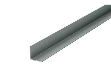 Arcansas Cornière 2m 20x20 Mm Aluminium Anodisé Hubo