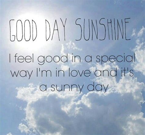 Good Day Sunshine 🎶 The Beatles | Good day sunshine, Beatles lyrics ...