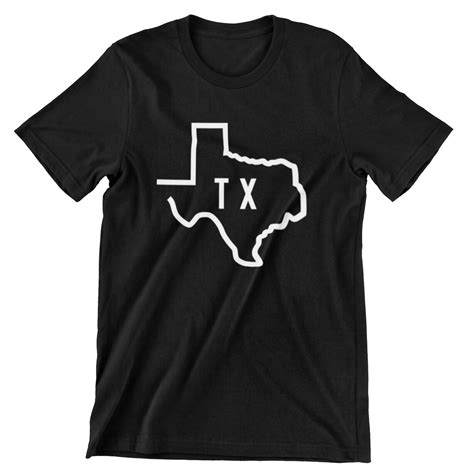 Tx State T Shirt Texas T Shirt Womens Tx Shirt Mens Tx Etsy