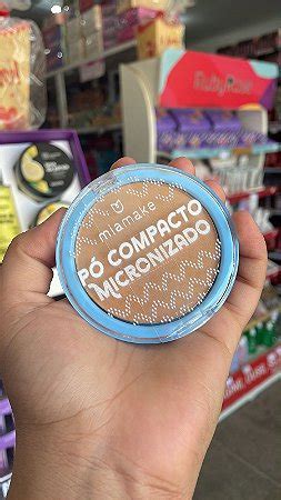 PÓ COMPACTO MÉDIO MICRONIZADO MIA MAKE COR 06 Distribuidora dos