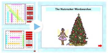 The Nutcracker Interactive Wordsearch L Enseignant A Fait