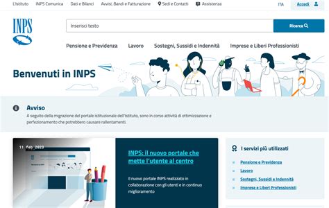 Il Sito Web Inps Si Rinnova Online Nuovo Portale E Logo Pmiit