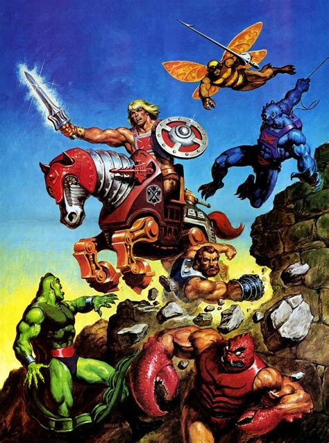 Flooby Nooby Masters Of The Universe Paintings By Earl Norem