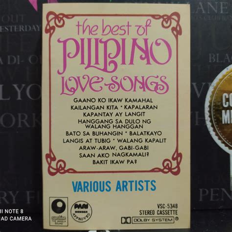 Jual Kaset Import Best Of Pilipino Love Songs Various Artist Vsc