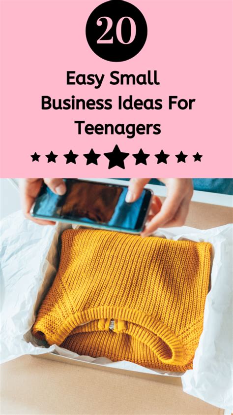 20 Small Business Ideas For Teens Her Creative Blog