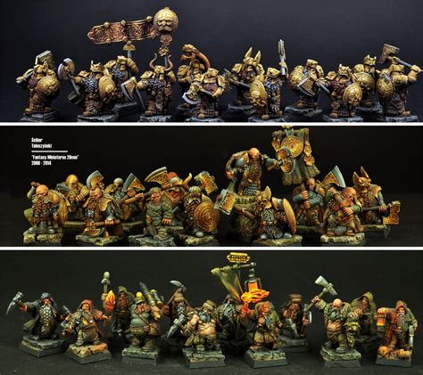 Dwarves Miniatures 28mm Scibor Teleszynski On ArtStation At