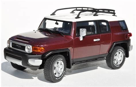 RARE 1/18 AUTOart Toyota FJ Cruiser (Red) Diecast Car Model ...