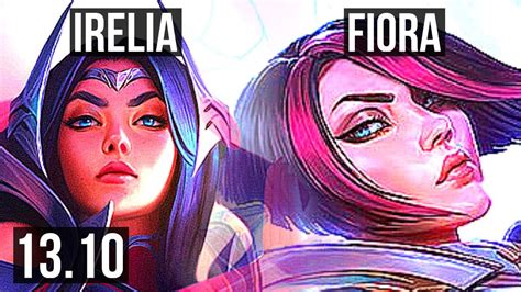 IRELIA Vs FIORA TOP Rank 4 Irelia 7 Solo Kills Legendary 800