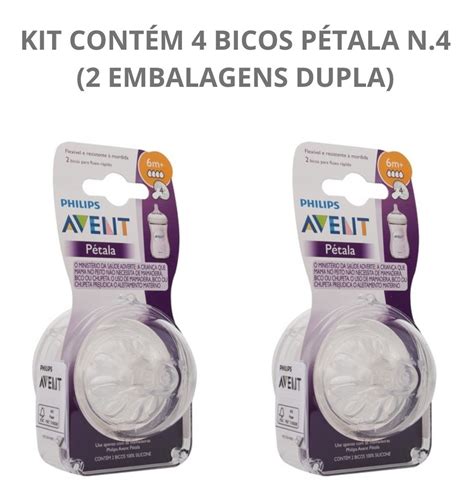 Kit Bico Mamadeira P Tala N Mero Fluxo R Pido M Avent Frete Gr Tis