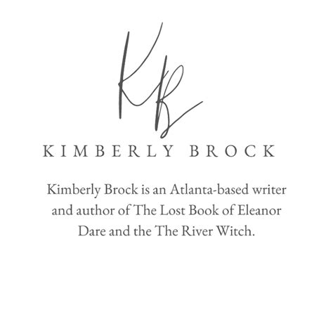 Welcome Kimberly Brock Books