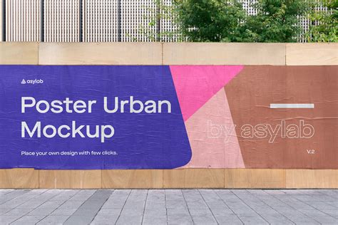 10 Urban Poster Street Mockups Psd Behance