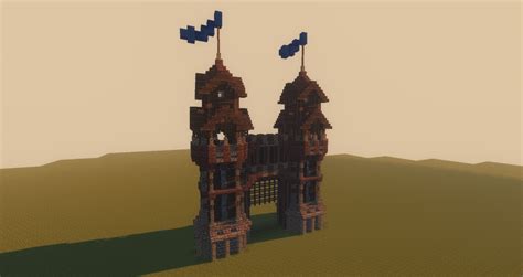 Medieval Gatehouse Minecraft Map