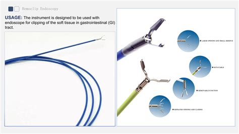 Rotatable Endoscopic Hemoclip Colonoscopy Used For Endoscope For ...