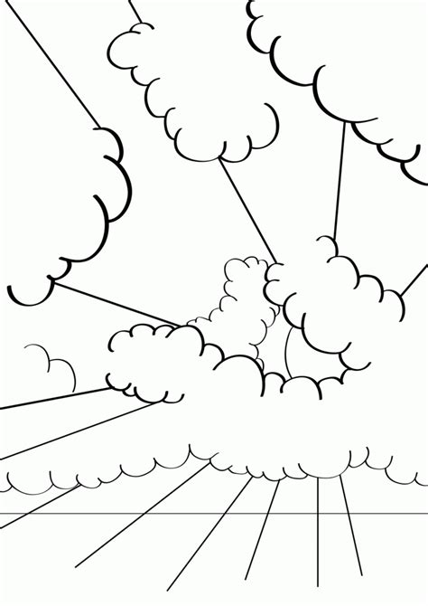 Coloring Pages Of The Sky