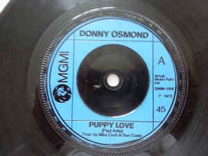 Donny Osmond - Puppy Love (1972, Solid Blue Injection Labels, Vinyl) | Discogs