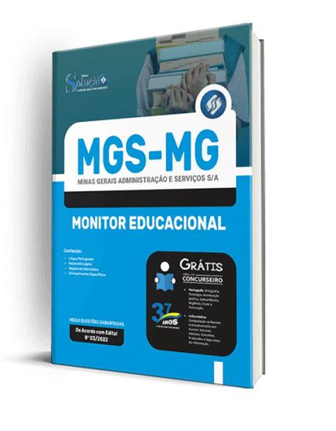 Apostila Mgs Mg 2022 Monitor Educacional Solução Cursos E Concursos