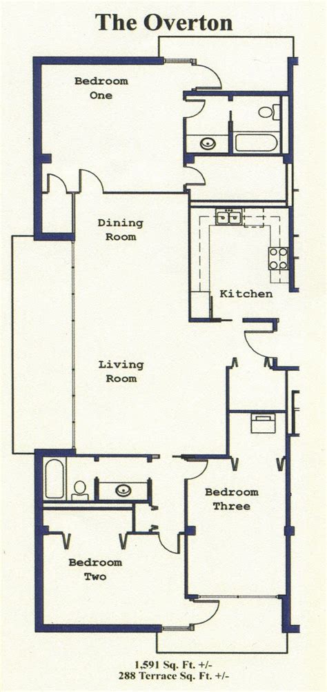 Apartment Floor Plans 3 Bedroom - damvanduc