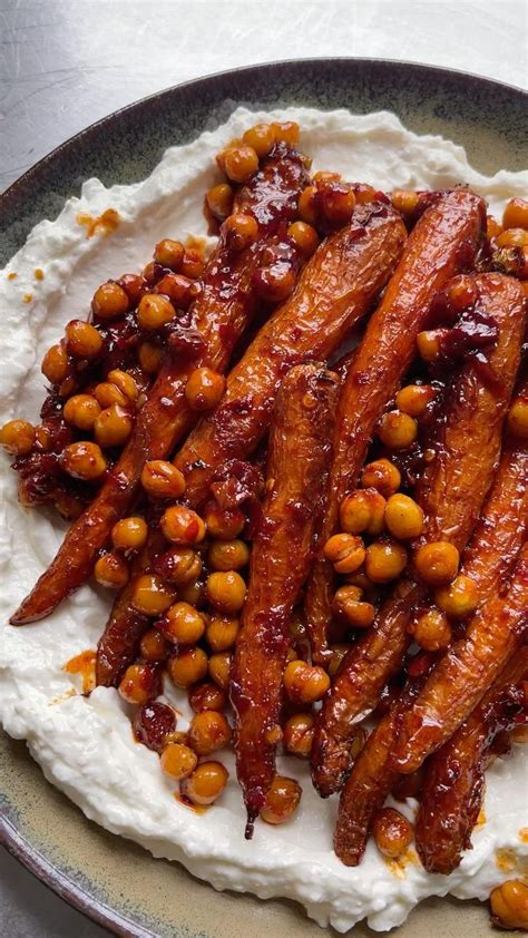 Honey Harissa Carrots With Whipped Feta Video Recipe Video In