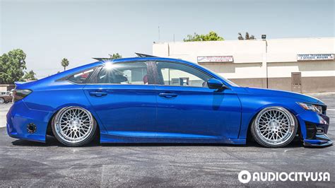 2019 Honda Accord On 20 Rennen Wheels CSL 5 Silver Brushed With Chrome