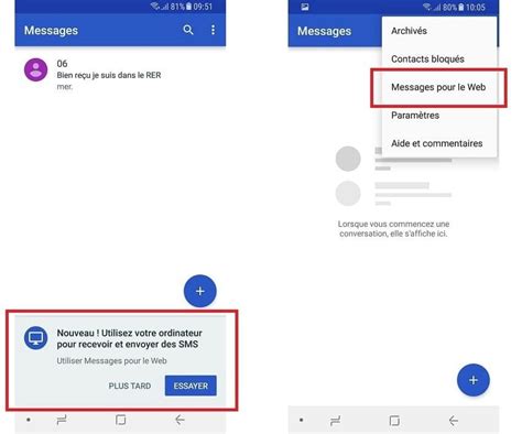 Envoyez et recevez vos SMS depuis votre PC avec l’appli "Messages"