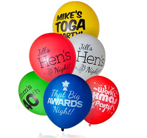 Custom Printed Balloons | GET A QUOTE | CALL 1300 720 230