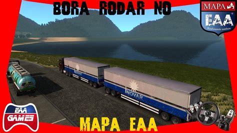 BORA RODAR NO MAPA EAA EURO TRUCK SIMULATOR 2 YouTube