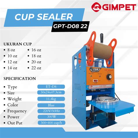 MESIN Ready To Send Happy Cup Sealer Manual Sealing Machine TYPE HK