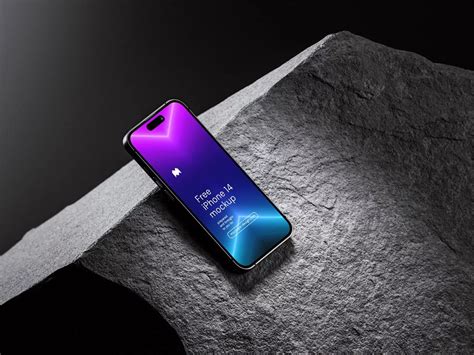 iphone mockup rock scene  psd  mockup