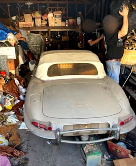 Jay Leno S Rescued And Restored 1963 Jaguar XKE Is One Epic Barn Find