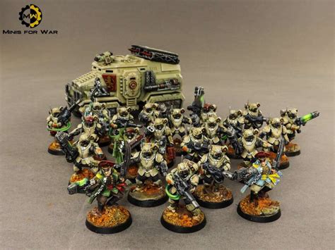 40k Astra Militarum Reinforcements Minis For War Painting Studio