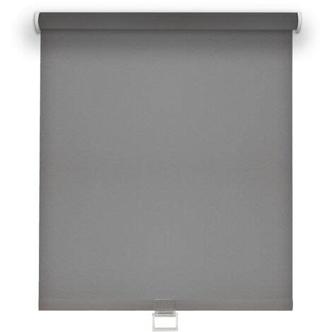 Store Enrouleur Tamisant Automatique Gris L64 X H190cm