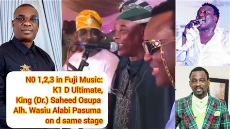 Ìjá Parí n ílé Fújì K1 D Ultimate King Dr Saheed Osupa Alh Wasiu