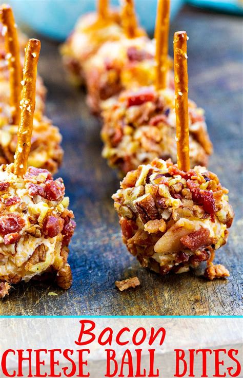 Bacon Cheese Ball Bites Spicy Southern Kitchen