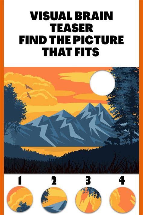 Visual Brain Teasers Printable - Educational Printable Activities