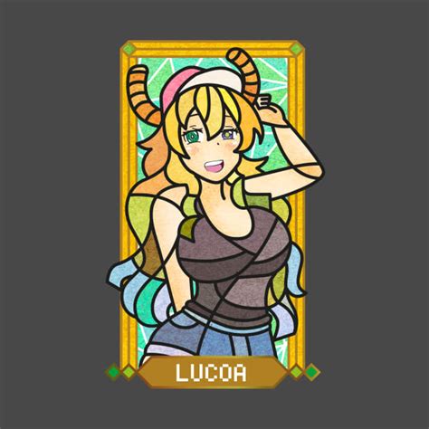 Lucoa Miss Kobayashis Dragon Maid Lucoa T Shirt Teepublic