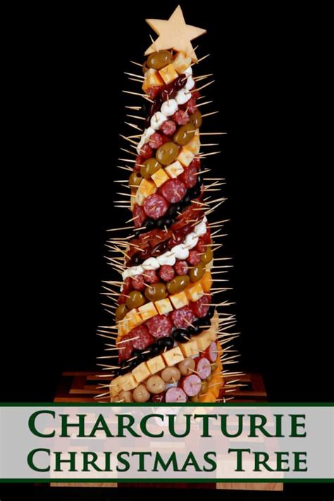 Festive Charcuterie Tree Christmas Appetizer Low Carb Hoser