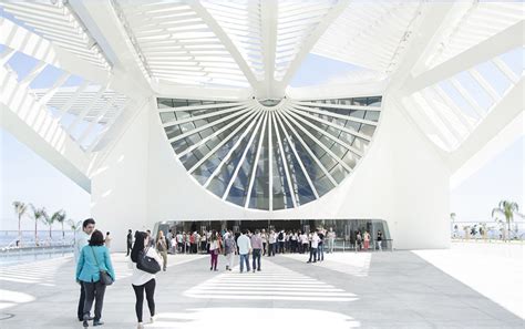 Museu do Amanhã por Santiago Calatrava no Rio de Janeiro