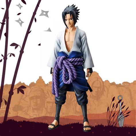 Uchiha Sasuke Naruto Shippuden Grandista Manga Dimensions Banpresto